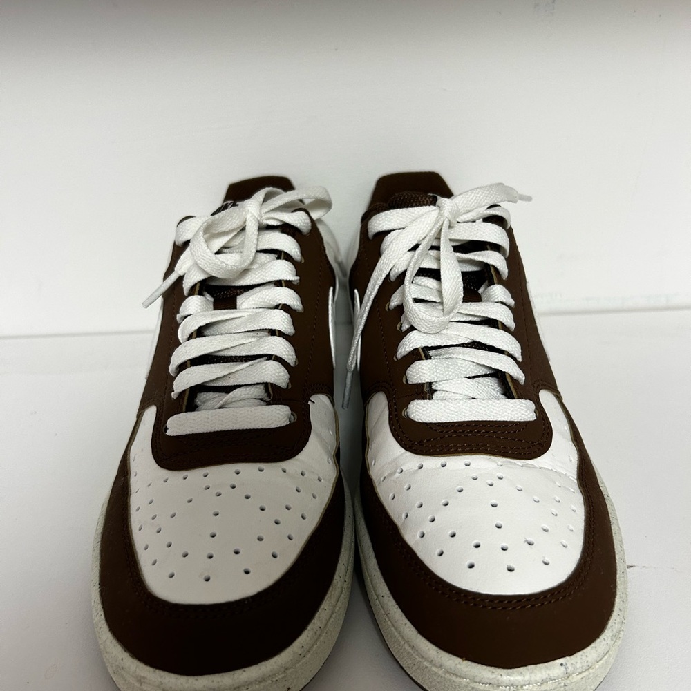 Brown and White Women’s Sneakers